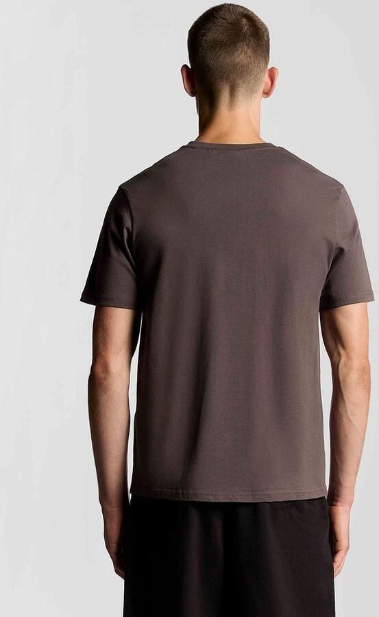 Lyle And Scott T-shirt Korte Mouw T-shirt Espresso - Foto 6