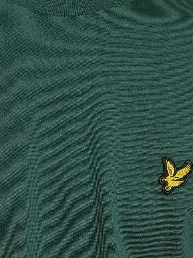 LYLE & SCOTT Heren Polo's & T-shirts Plain T-shirt Groen - Foto 8