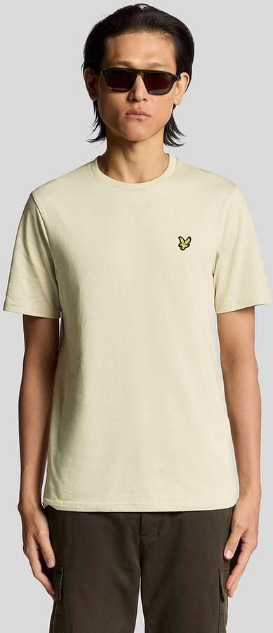 LYLE & SCOTT Heren Polo's & T-shirts Plain T-shirt Beige - Foto 10