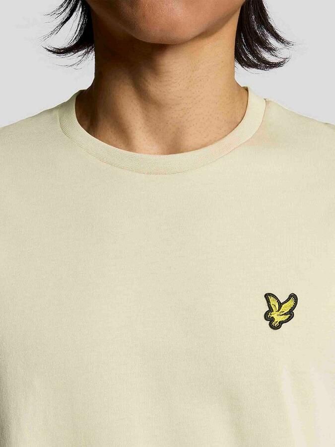 LYLE & SCOTT Heren Polo's & T-shirts Plain T-shirt Beige - Foto 7