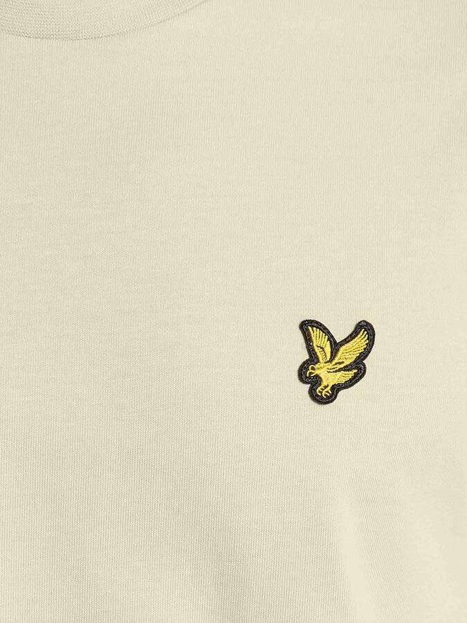 LYLE & SCOTT Heren Polo's & T-shirts Plain T-shirt Beige - Foto 8