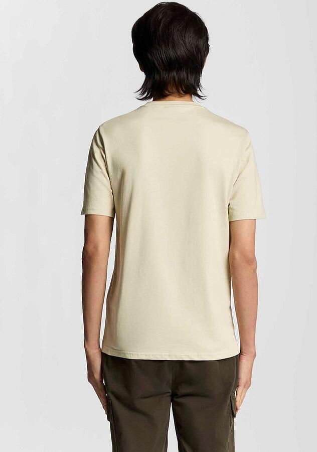 LYLE & SCOTT Heren Polo's & T-shirts Plain T-shirt Beige - Foto 9