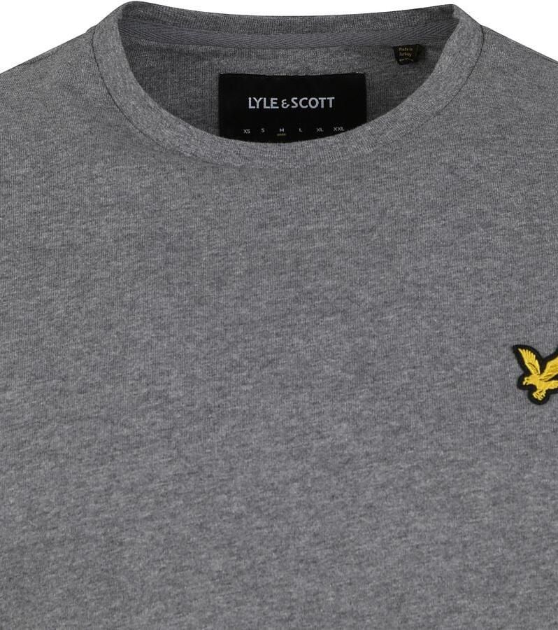 Lyle & Scott T-shirt Korte Mouw Lyle & Scott Effen T-shirt van biologisch katoen