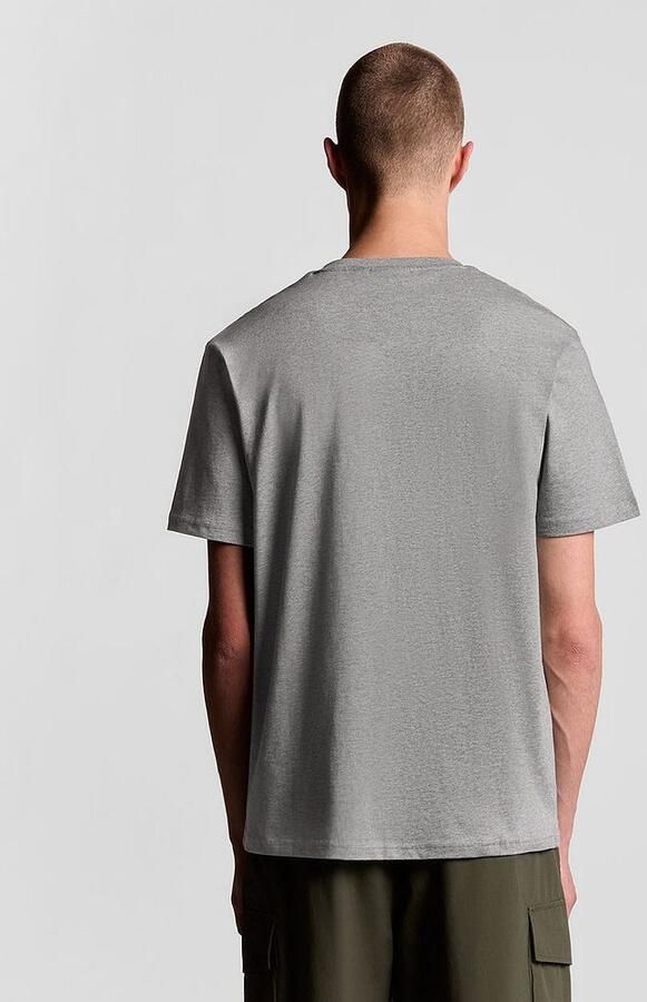 Lyle & Scott T-shirt Korte Mouw Lyle & Scott Effen T-shirt van biologisch katoen - Foto 5