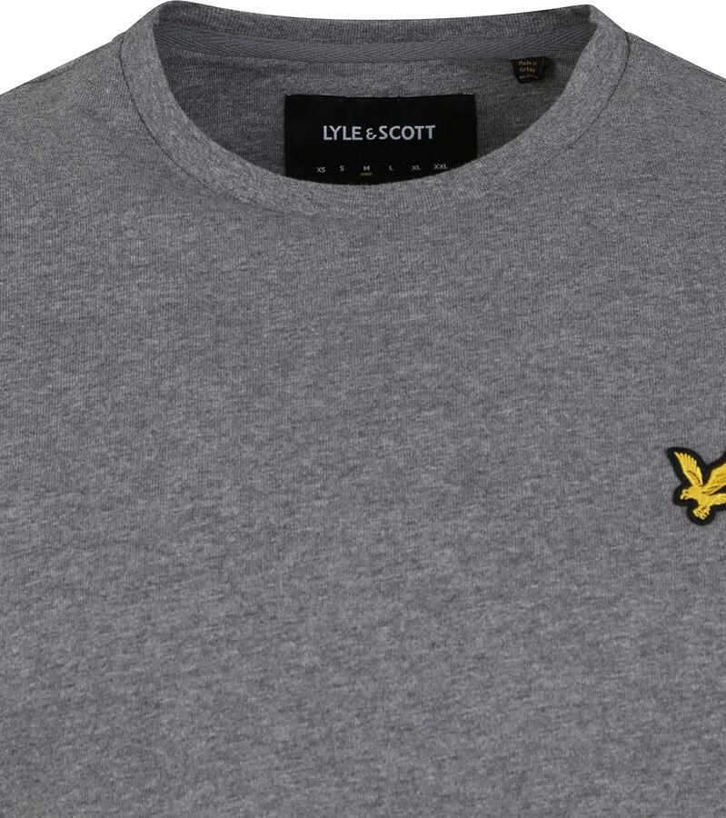 Lyle & Scott T-shirt Korte Mouw Lyle & Scott Effen T-shirt van biologisch katoen - Foto 3