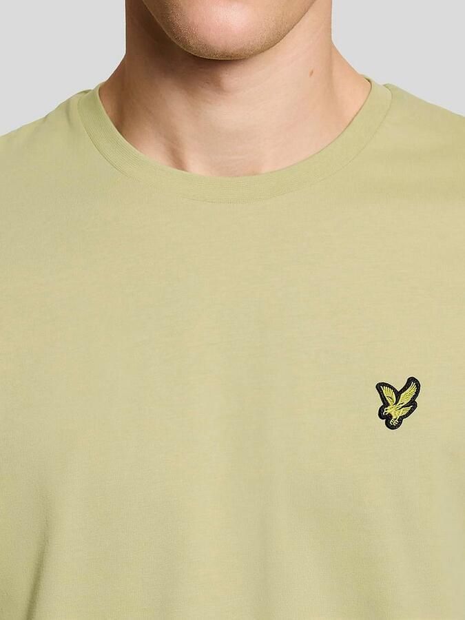 LYLE & SCOTT Heren Polo's & T-shirts Plain T-shirt Khaki - Foto 6