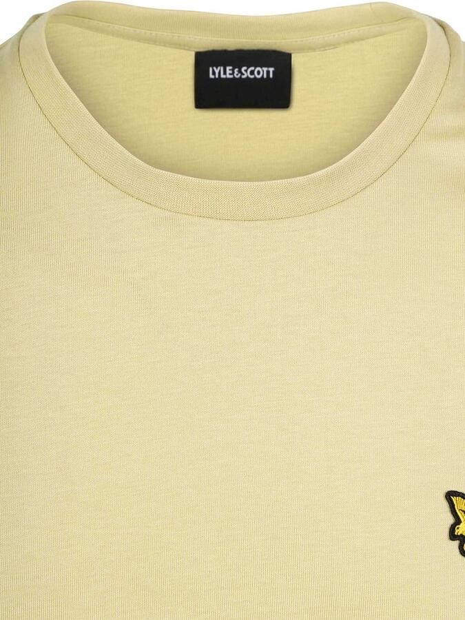 LYLE & SCOTT Heren Polo's & T-shirts Plain T-shirt Khaki - Foto 7
