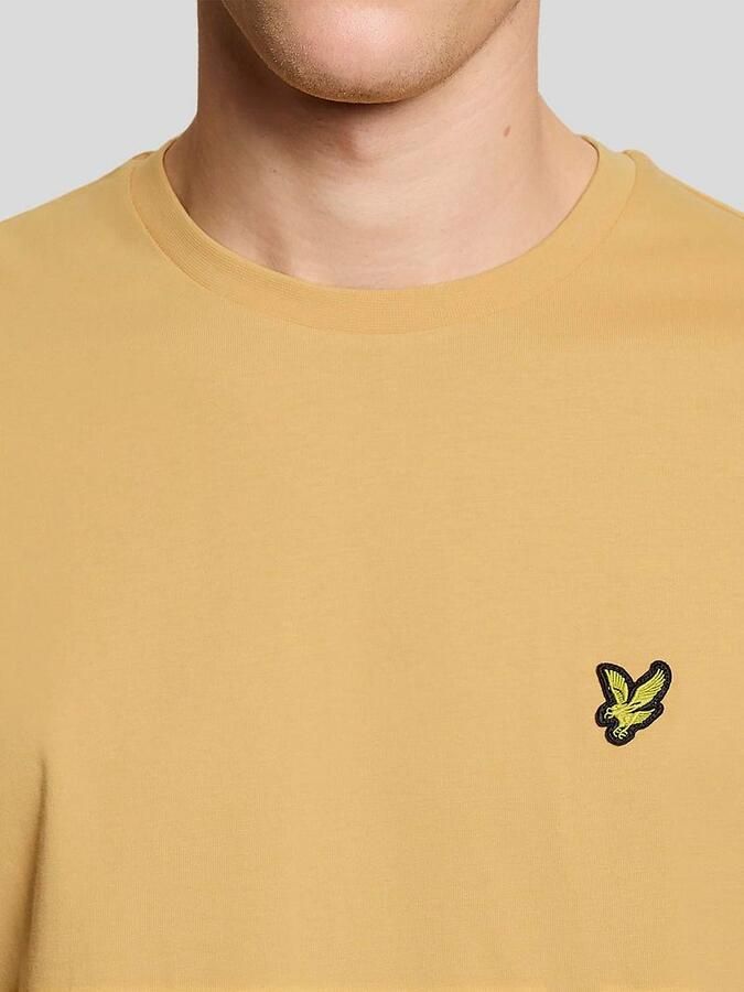 Lyle & Scott T-shirt Lyle & Scott T-shirt Honeycomb Oranje - Foto 6