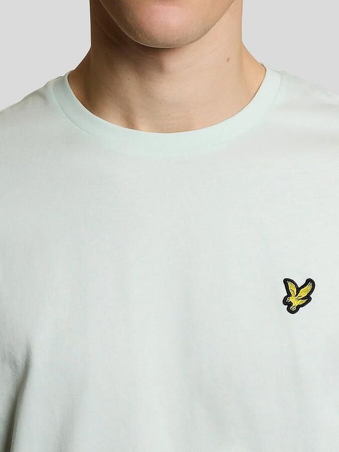 Lyle & Scott T-shirt Korte Mouw Lyle & Scott T-shirt Ice Blauw - Foto 8