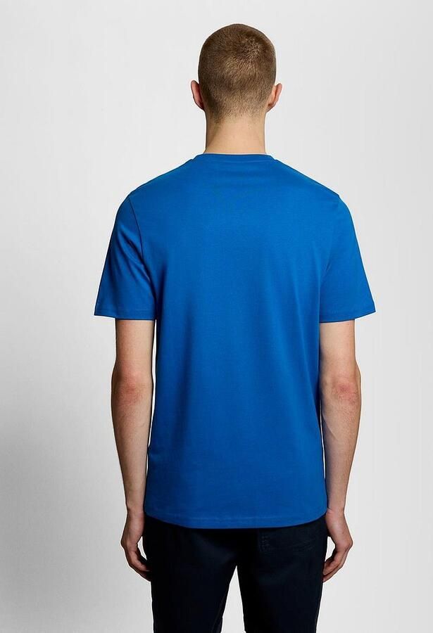 Lyle and Scott T-shirt Lucid Blauw - Foto 5