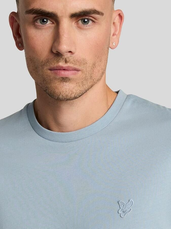 Lyle & Scott SS T-shirts Tonal Eagle T-shirt Blue Heren - Foto 2