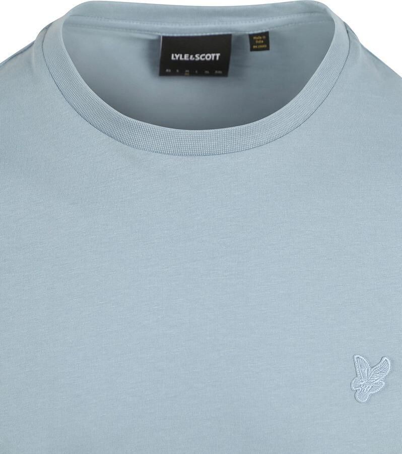 Lyle & Scott SS T-shirts Tonal Eagle T-shirt Blue Heren