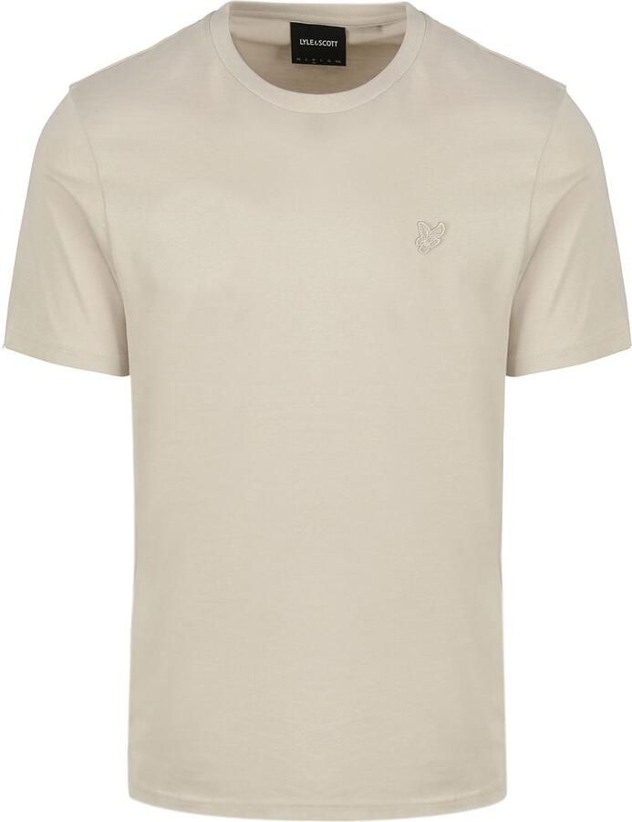 Lyle and Scott T-shirt Plain Ecru