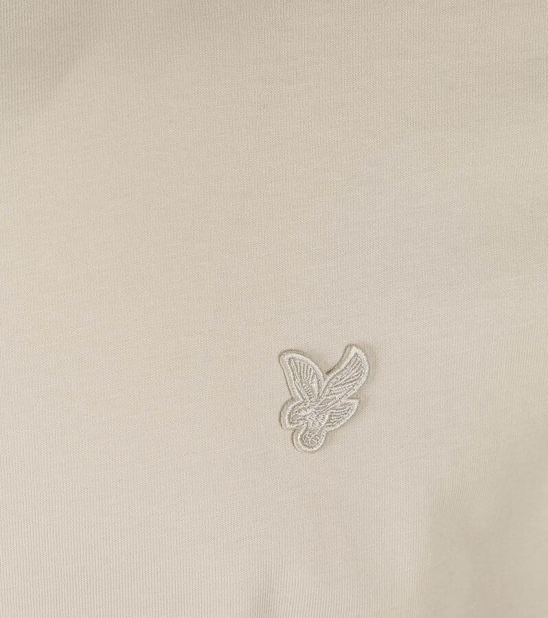 Lyle and Scott T-shirt Plain Ecru - Foto 3