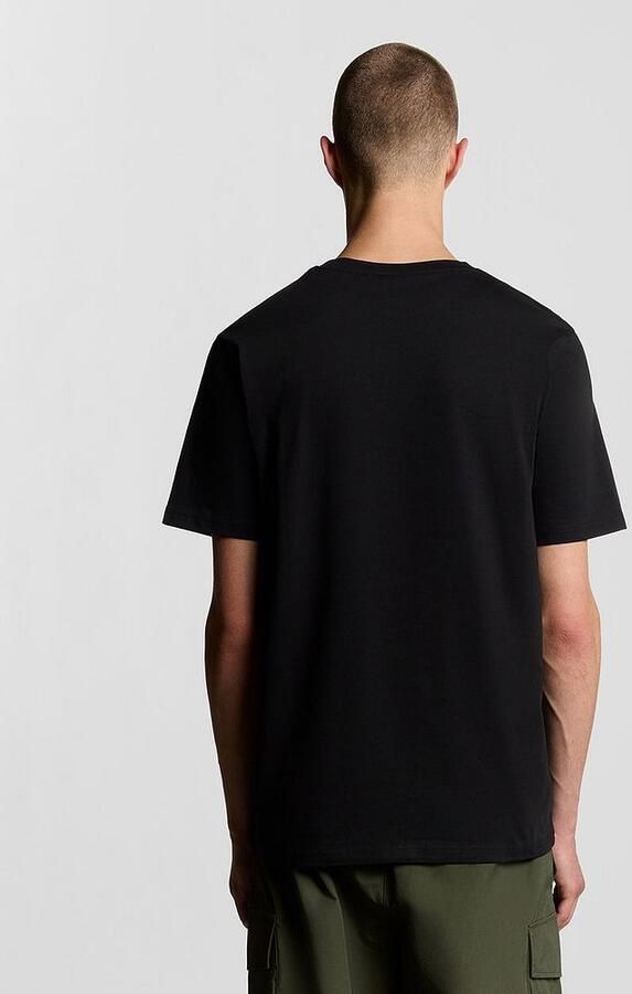 Lyle & Scott Zwarte Logo Adelaar T-shirt Lente Collectie Black Heren - Foto 10