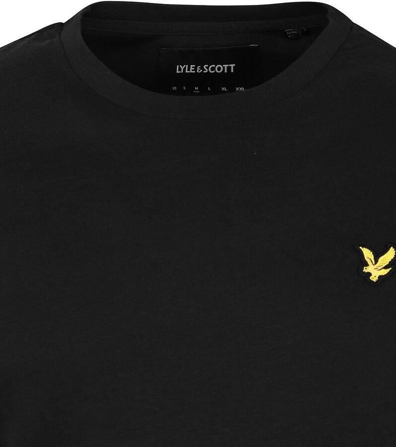 Lyle & Scott Zwarte Logo Adelaar T-shirt Lente Collectie Black Heren - Foto 8