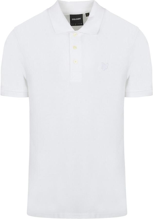 Lyle and Scott Tonal Eagle Polo Wit