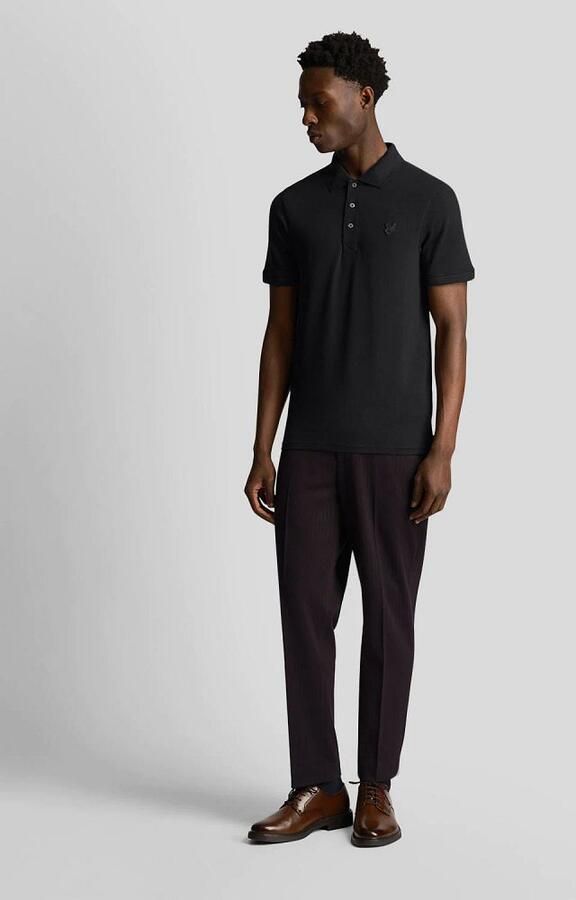 Lyle & Scott Polo Shirt Korte Mouw Lyle & Scott Tonaal Eagle Poloshirt - Foto 2