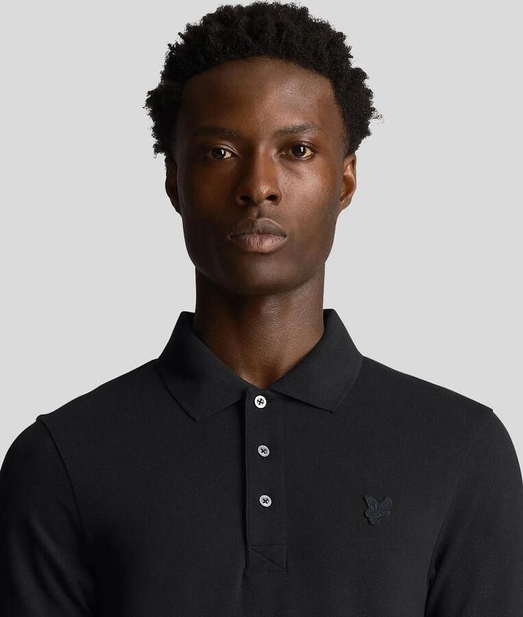 Lyle & Scott Polo Shirt Korte Mouw Lyle & Scott Tonaal Eagle Poloshirt