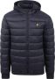 Lyle & Scott Blauwe Bedrukte Hoodie Jas Blue Heren - Thumbnail 1