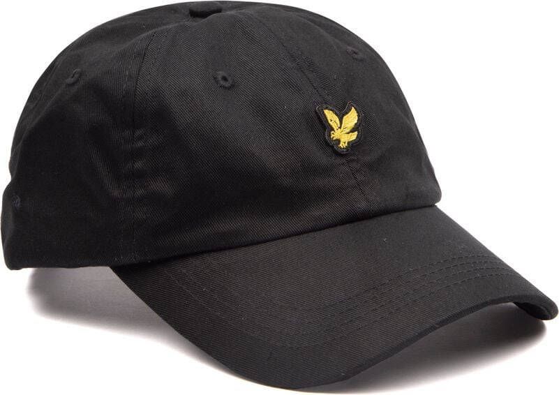 Lyle & Scott Zwarte Baseballpet met Metalen Gespsluiting Black Unisex