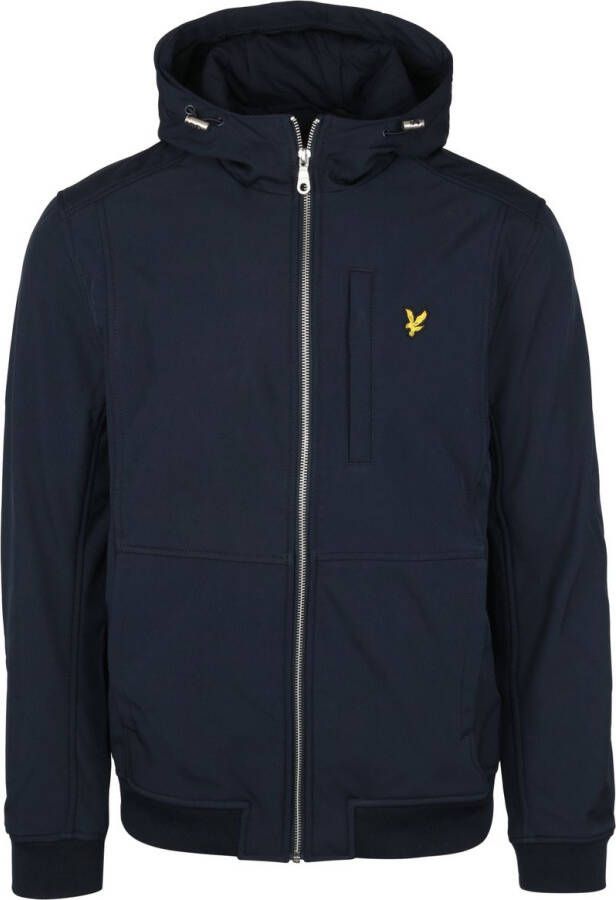 Lyle and Scott Lyle & Scott Softshell Jas Donkerblauw