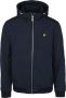 Lyle & Scott Blauwe Softshell Jas met Rits en Capuchon Blue Heren - Thumbnail 3