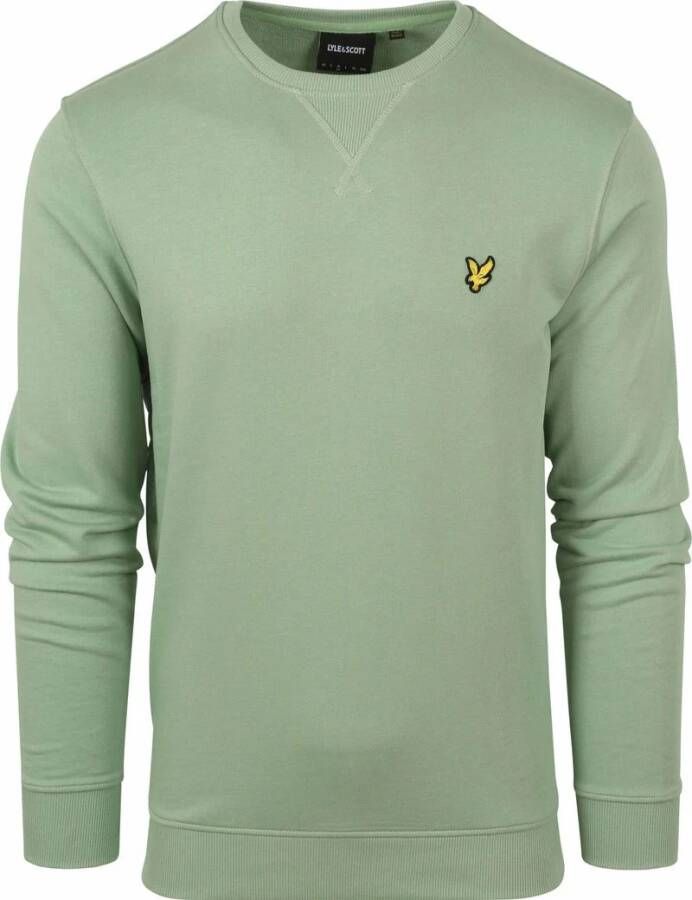 LYLE & SCOTT Heren Truien & Vesten Crew Neck Sweatshirt Groen