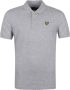 Lyle & Scott Lyle &; Scott Plain polo lichtgrijs Sp400Vog Grijs Heren - Thumbnail 2