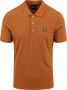 Lyle & Scott Lyle Scott Plain Polo Shirt Saltburn Oranje Heren - Thumbnail 2