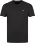 Lyle & Scott T-shirt Korte Mouw Lyle & Scott Effen T-shirt van biologisch katoen - Thumbnail 2