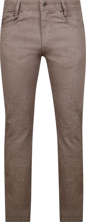 MAC Broek Arne Melange Bruin