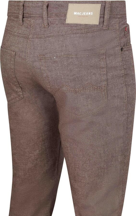 MAC Broek Arne Melange Bruin - Foto 4