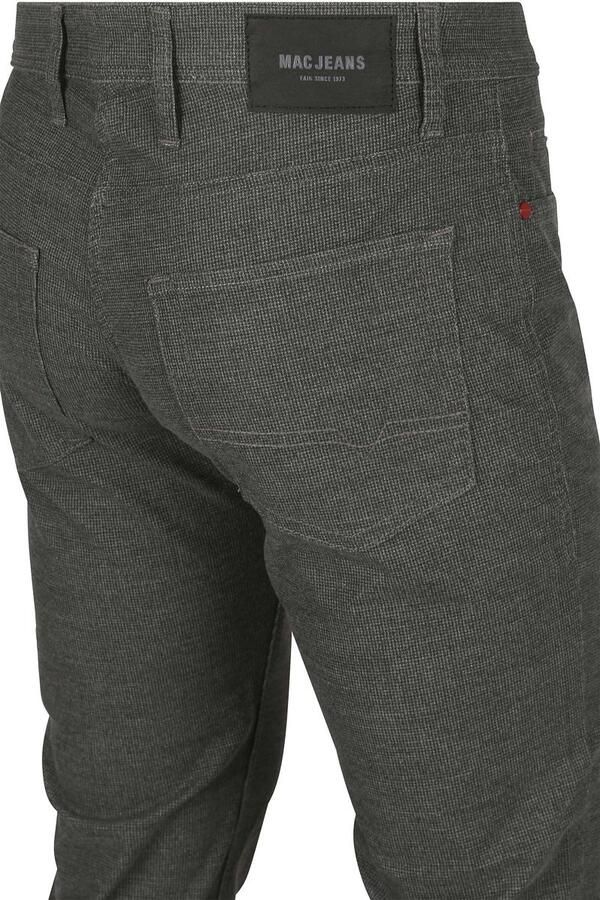 MAC Broek Arne Print Antraciet - Foto 3