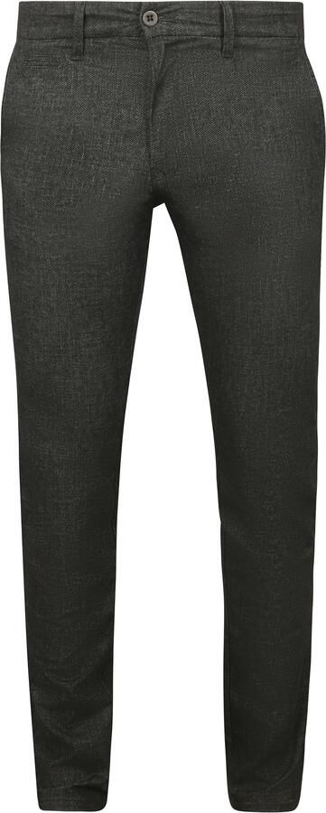 MAC Broek Lennox Melange Antraciet