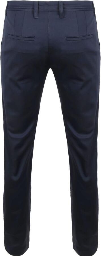 MAC Donkerblauwe Katoenen Chino Broek Blue Heren - Foto 16