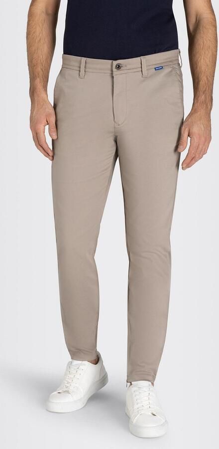 MAC Beige Katoenen Chino Broek Beige Heren - Foto 2