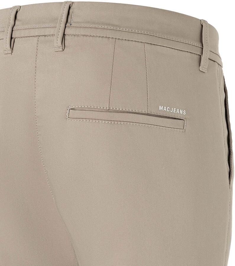 MAC Beige Katoenen Chino Broek Beige Heren