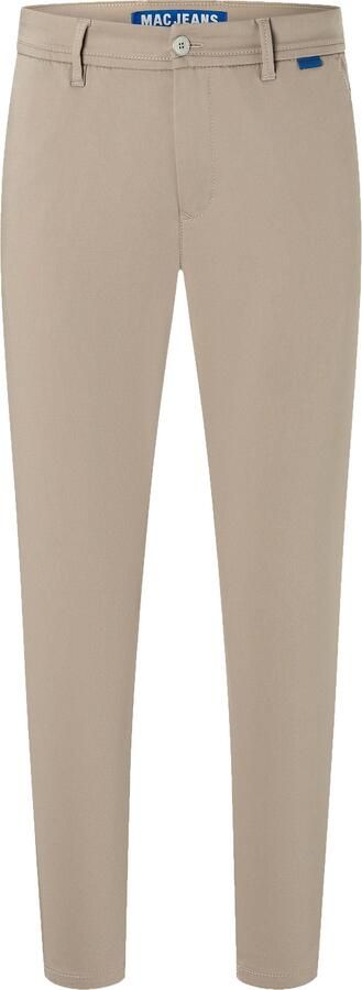 MAC Beige Katoenen Chino Broek Beige Heren