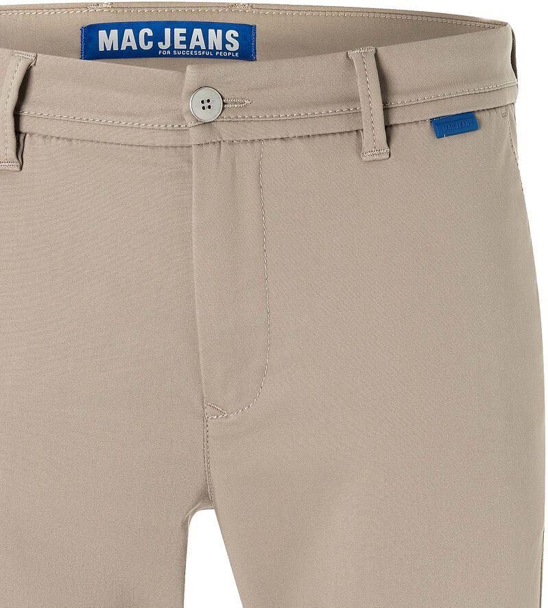 MAC Beige Katoenen Chino Broek Beige Heren - Foto 3