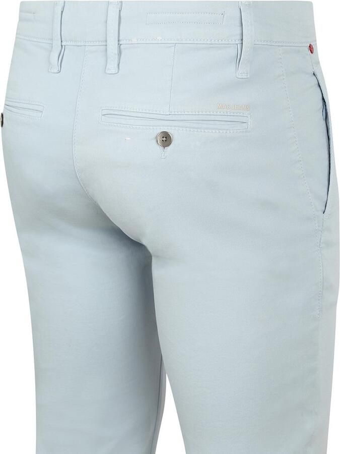 MAC Driver Pants Chino Lichtblauw - Foto 4