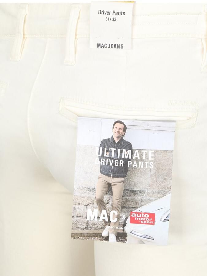 MAC Driver Pants Chino Off White - Foto 5