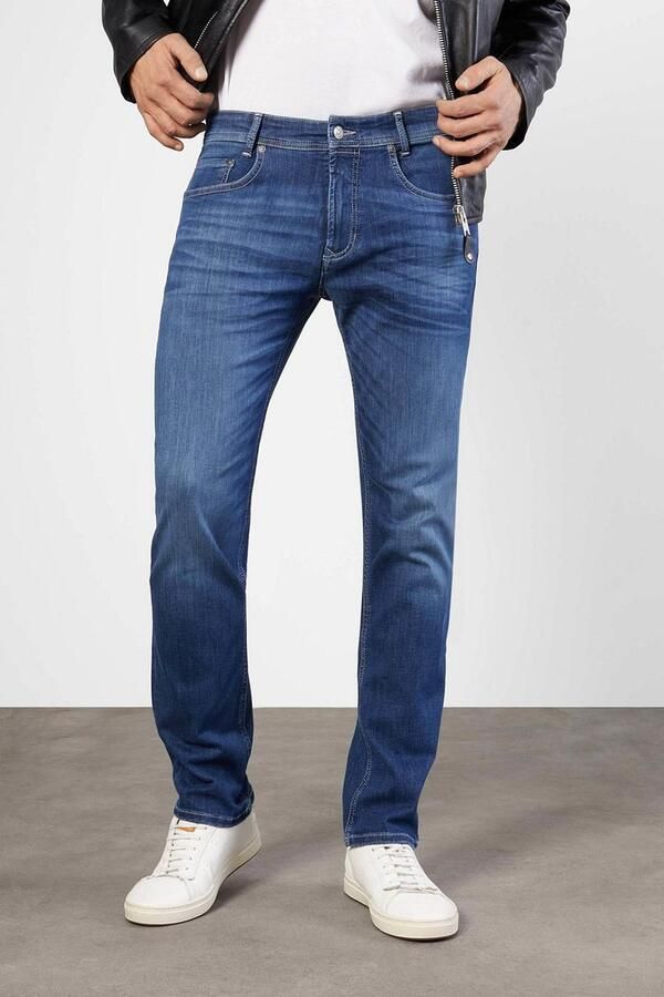 MAC Ben Regular Fit Authentic Denim 5-Pocket Jeans Blue Heren - Foto 14