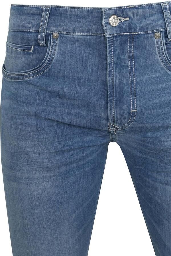 MAC Slim fit jeans Arne-Pipe light smalle figuuraccentuerende snit - Foto 2