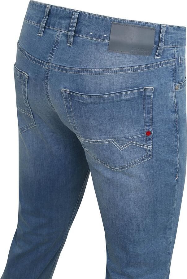 MAC Slim fit jeans Arne-Pipe light smalle figuuraccentuerende snit