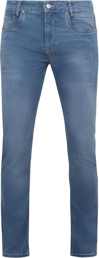 MAC Slim fit jeans Arne-Pipe light smalle figuuraccentuerende snit