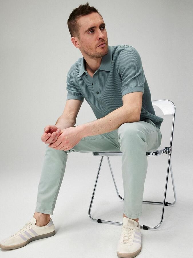 MAC Jeans Driver Pants Lichtgroen - Foto 4