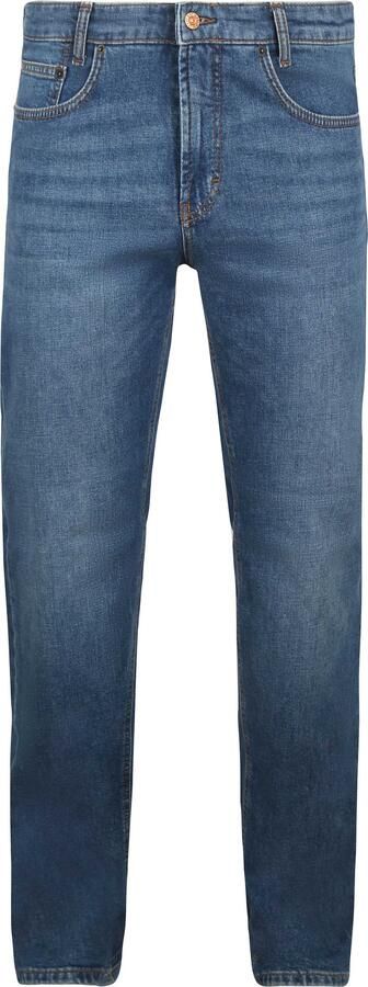 MAC Rick comfort fit straight leg jeans dark blue authentic wash - Foto 11