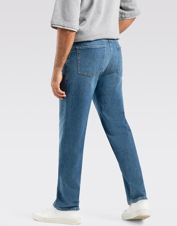 MAC Rick comfort fit straight leg jeans dark blue authentic wash - Foto 12