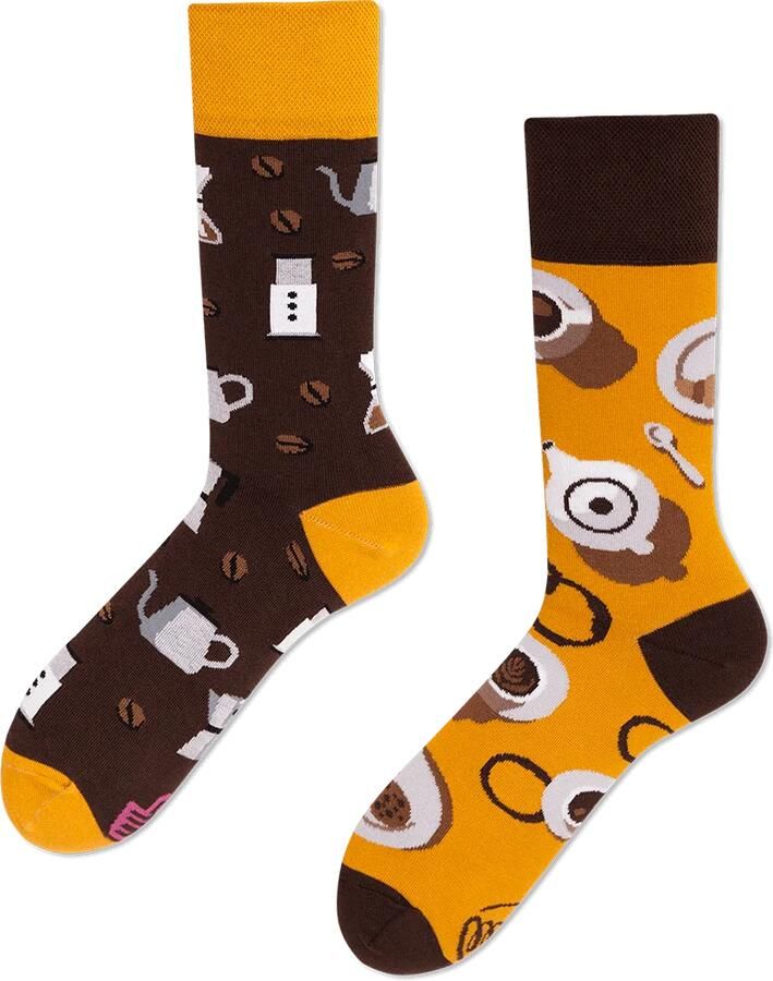 Many Mornings Socks Sokken Koffie